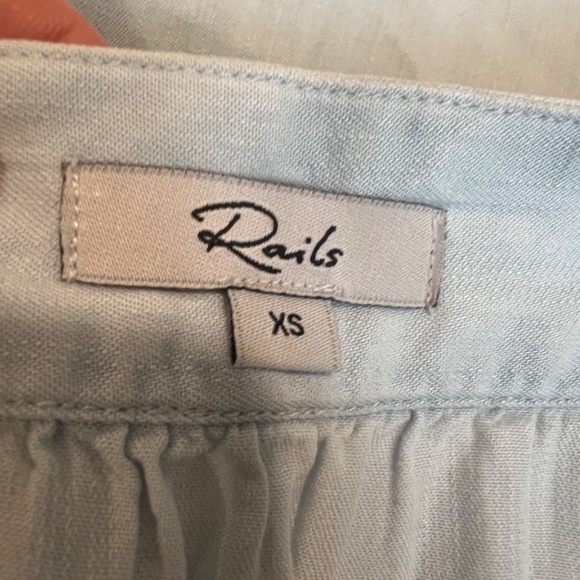 Rails women’s flowy chambray Amaya midi sleeveless dress XS - Picture 5 of 9